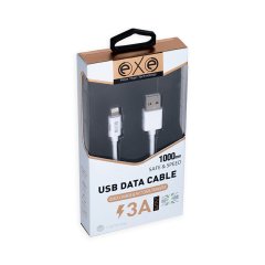 Exe 2A Output Lightning USB Şarj ve Senkronizasyon Kablosu