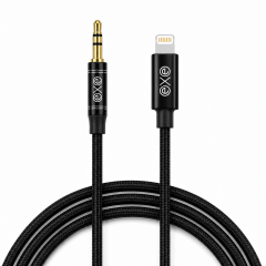 EXE Lightning to 3.5mm AUX Ses Aktarım Kablosu Hi-Fi Kalite 1 Metre