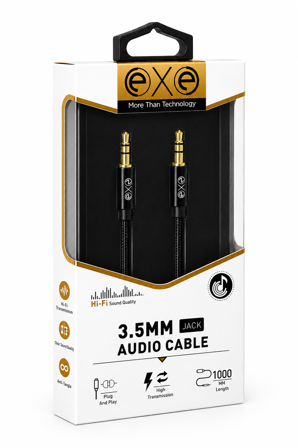EXE 3.5mm AUX Ses Kablosu HiFi Kalite