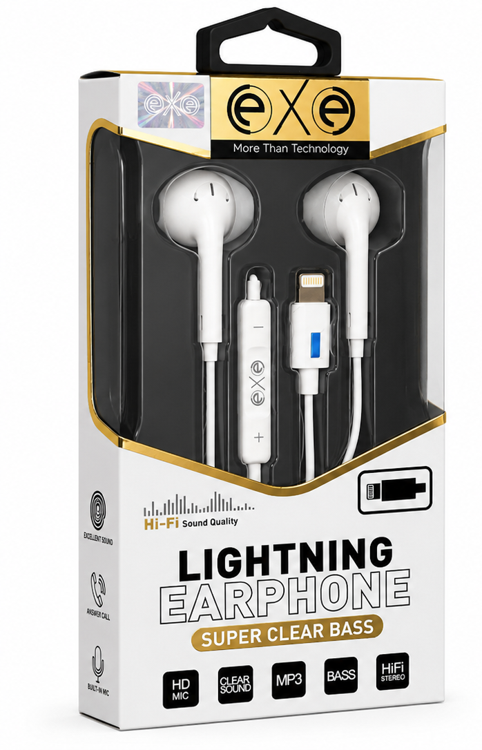 EXE Lightning Mikrofonlu Kulak İçi Kulaklık