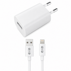 EXE E01L 5W Lightning Şarj Adaptörü Kablolu